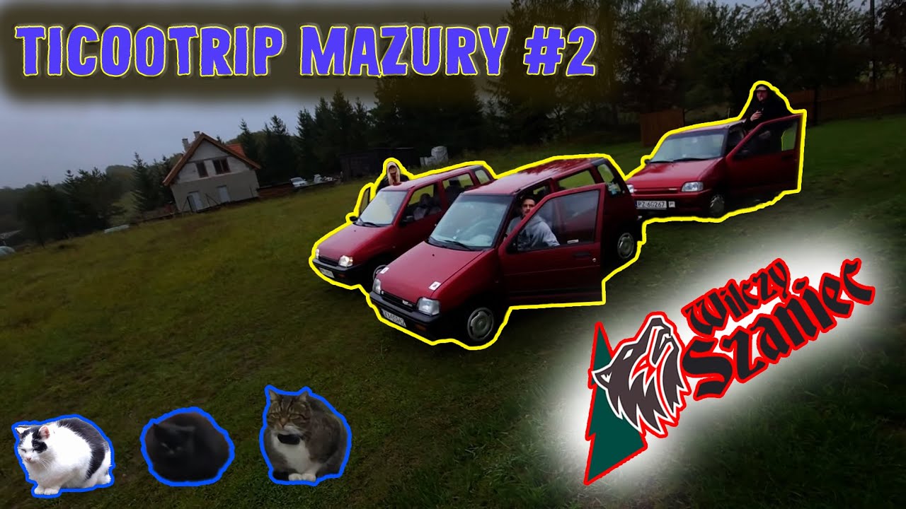 TicooTrip Mazury 2025 - Dzień #2 - WILCZY SZANIEC I CZWARTE TICO?! Cezary Żak!