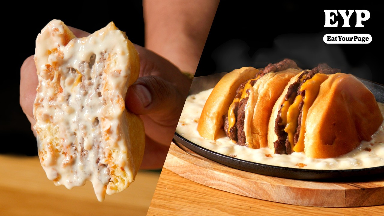 We Tried To Re-Create The Viral Japanese Cheeseburger