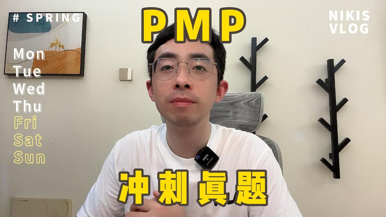 别考PMP，你没看这个视频怕你考不过