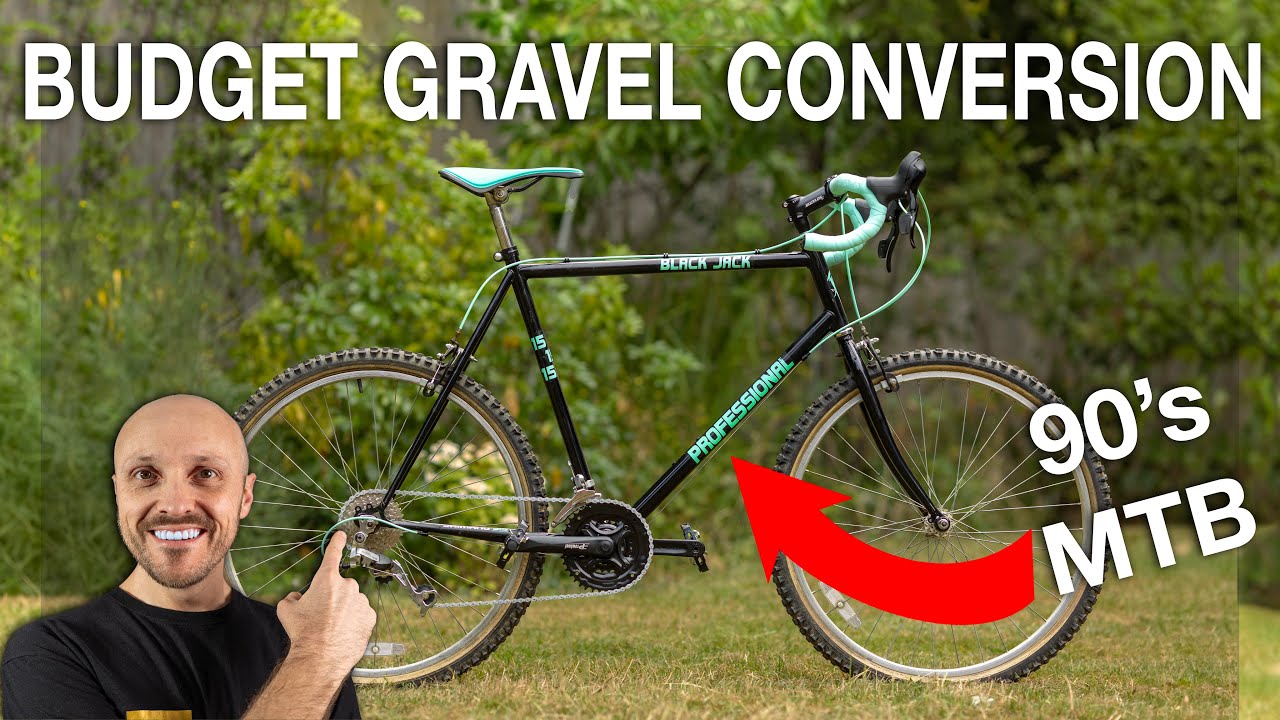 Can you build a budget Gravel bike from a ‘junk’ 90s MTB?