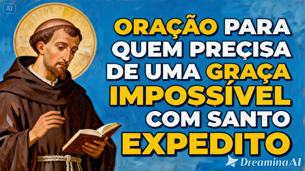 ORAÇÃO PODEROSA PARA ALCANÇAR UMA GRAÇA IMPOSSÍVEL COM SANTO EXPEDITO | RESPOSTA URGENTE DE DEUS