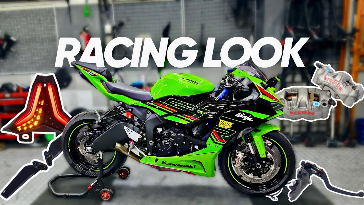 Muhaldilana Modifikasi ZX6R Year 2024 - Racing Look…‼️Part.1