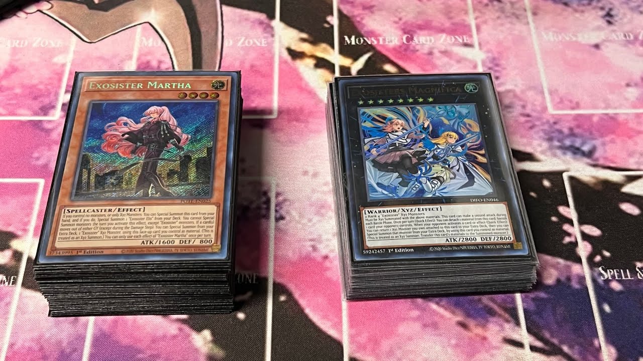 YUGIOH! my &ldquo;honest&rdquo; exosisters 2022 deck profile + test hands/combo