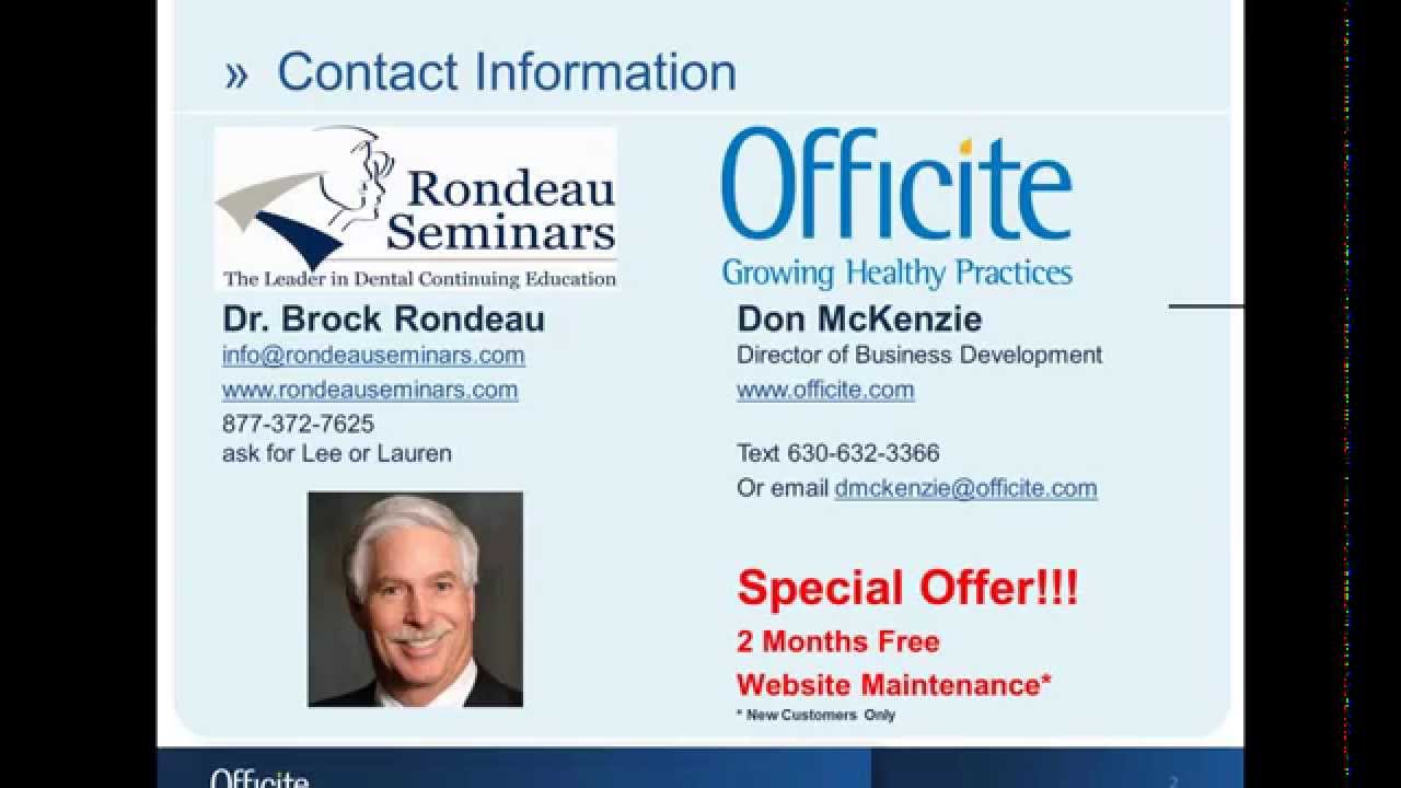 Webinar :How Early Orthodontic Treatment can Improve the Overall Health of the Patient