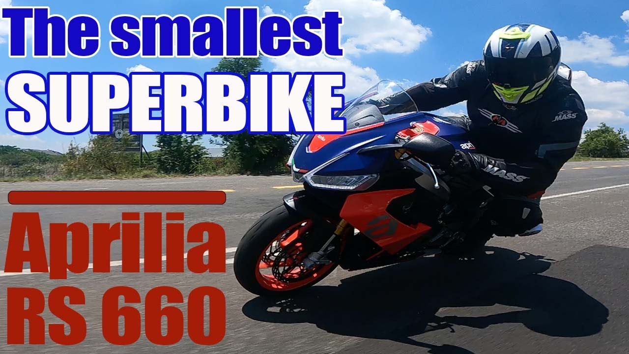 Aprilia RS 660 the most powerful and sophisticated middleweight sport bike.