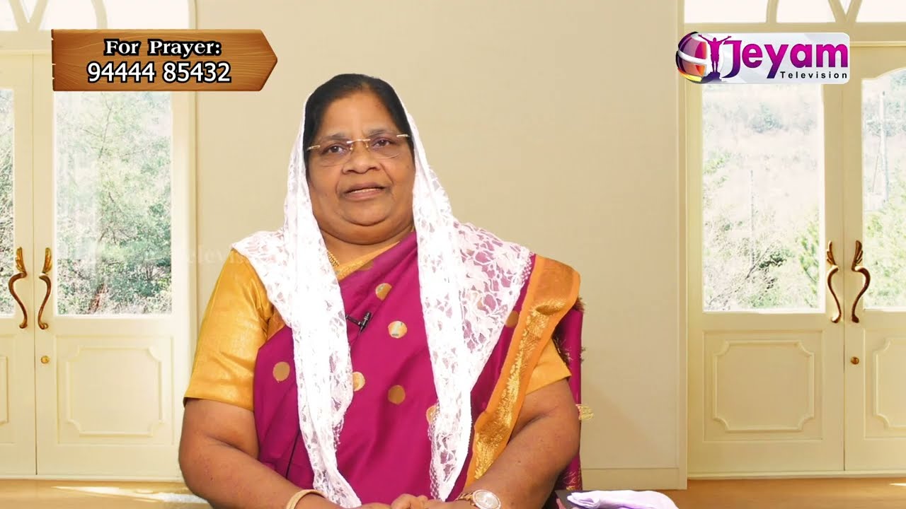 Epi-63| Sis.Rosaline |7M Ministries| Word Of God | Jeyam Tv