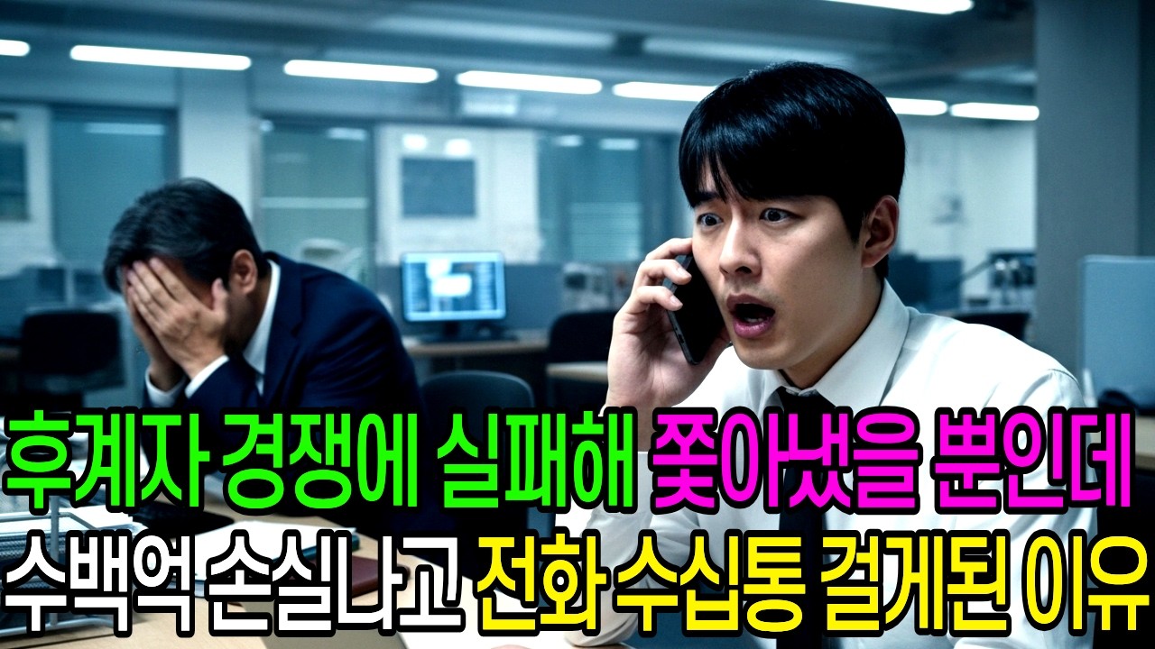 재벌가 후계자구도 눈밖에 나버린 재벌3세 지방발령이후 수백억원 손실나고 전화 수십통 걸게된 충격적인 이유 #라디오북 #오디오북 #사이다