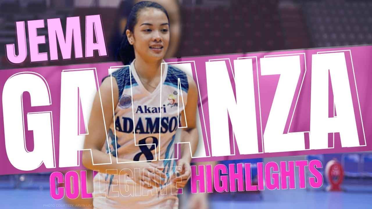 Smashing ang naging college career ni Jema Galanza sa Adamson! | Flashback Friday