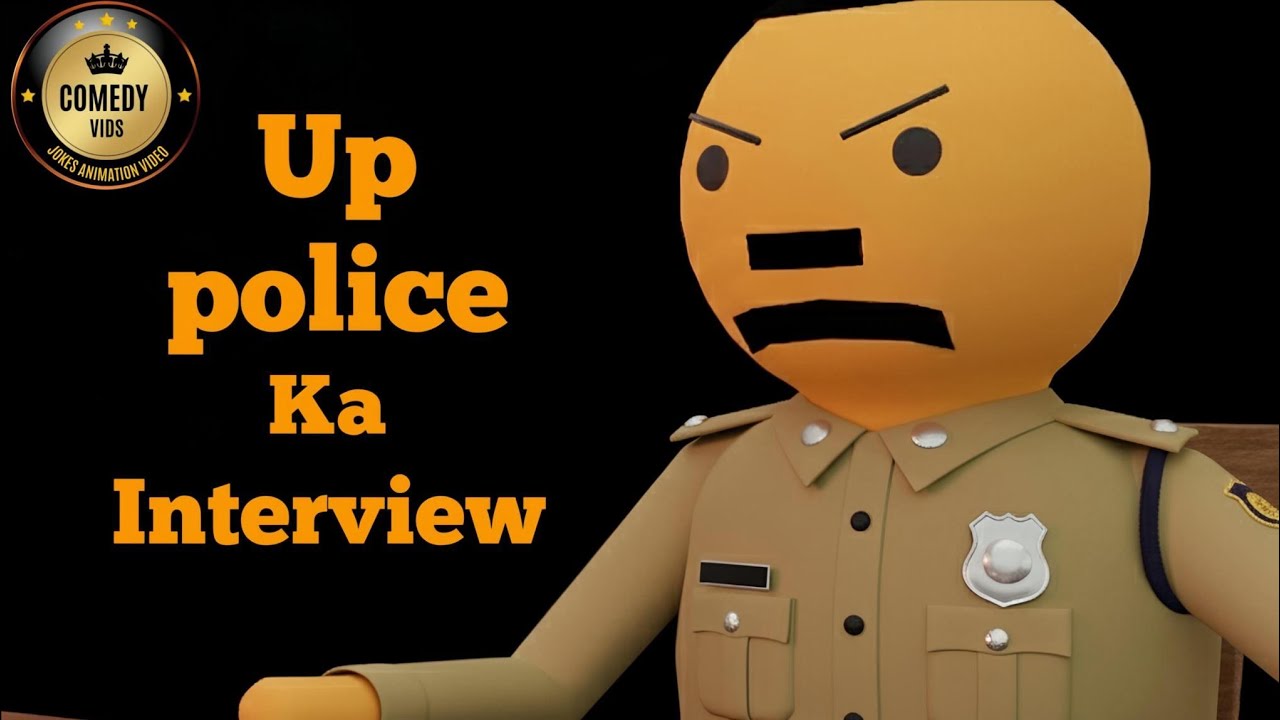 Up Police Ka Interview || Interview || Comedy Vids || Make a joke ||