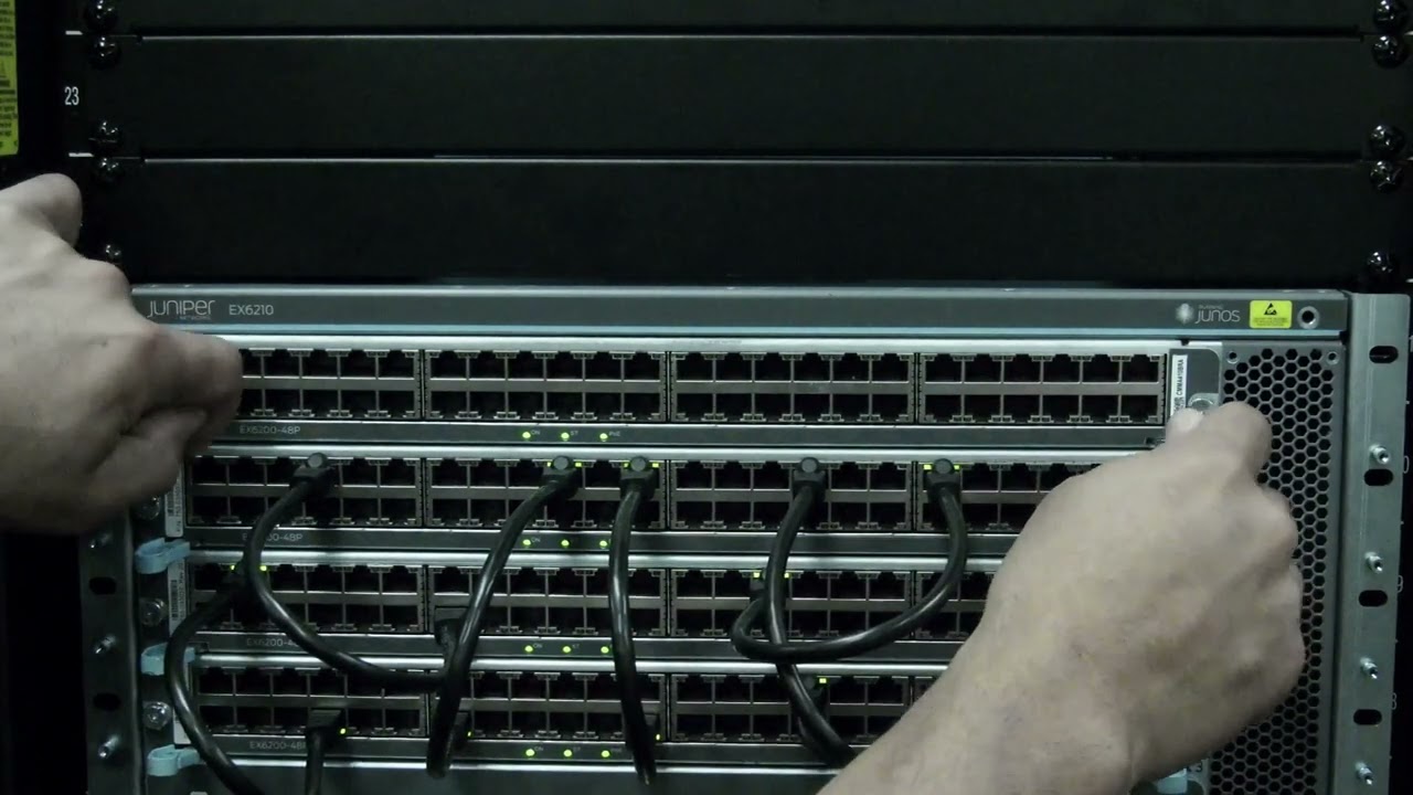 Juniper EX Series Line Card Replacement