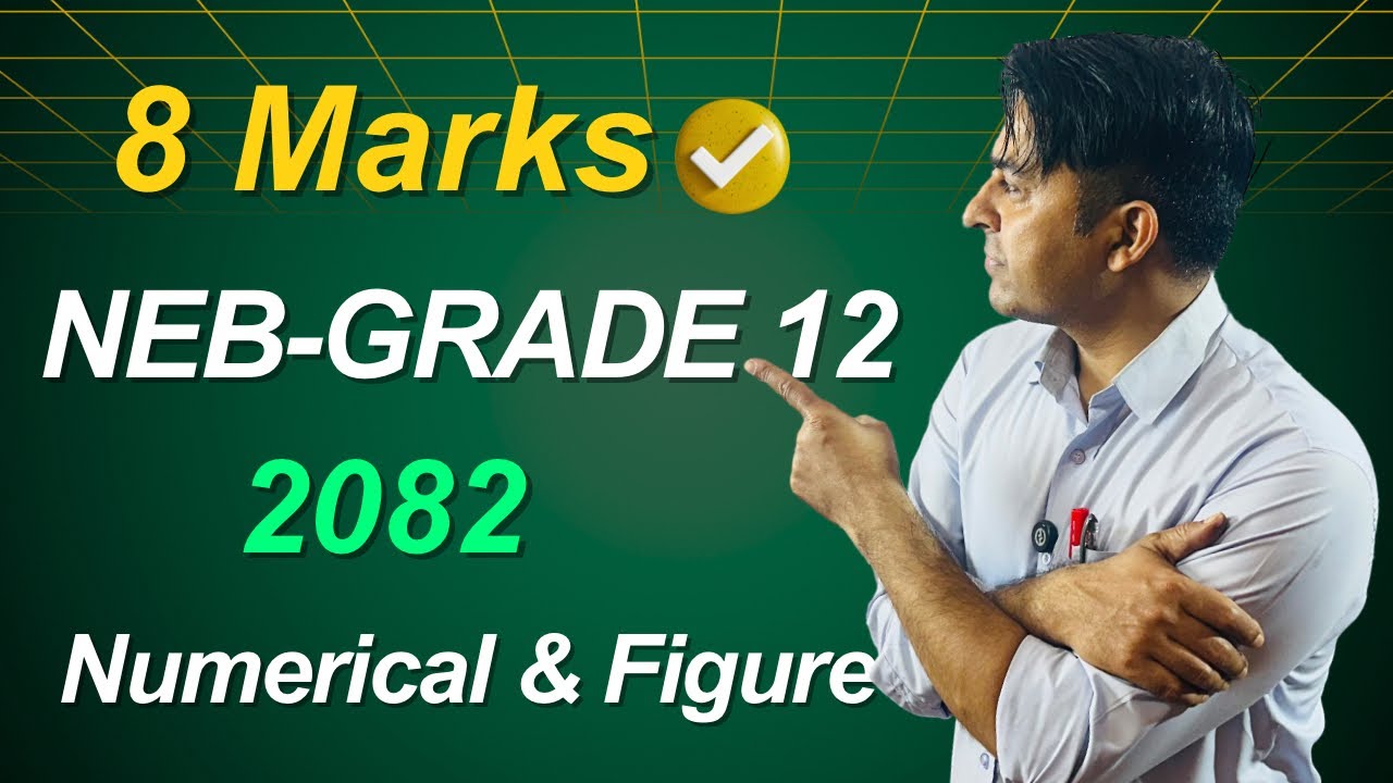 Class 12 (NEB 2082), Numerical & Figure (8 Marks)