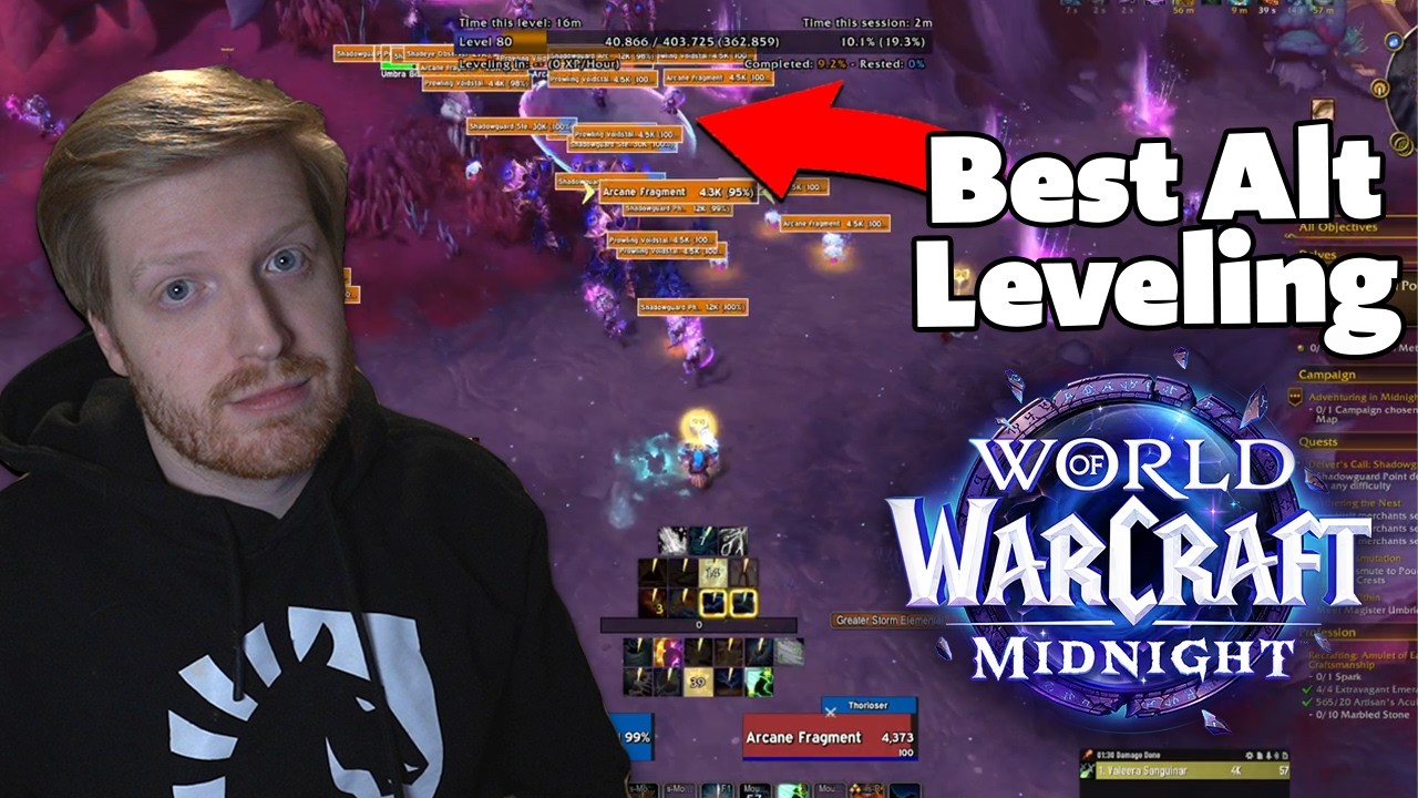 INSANE Alt Leveling Tip & What to do Once You Hit Max Level in Midnight