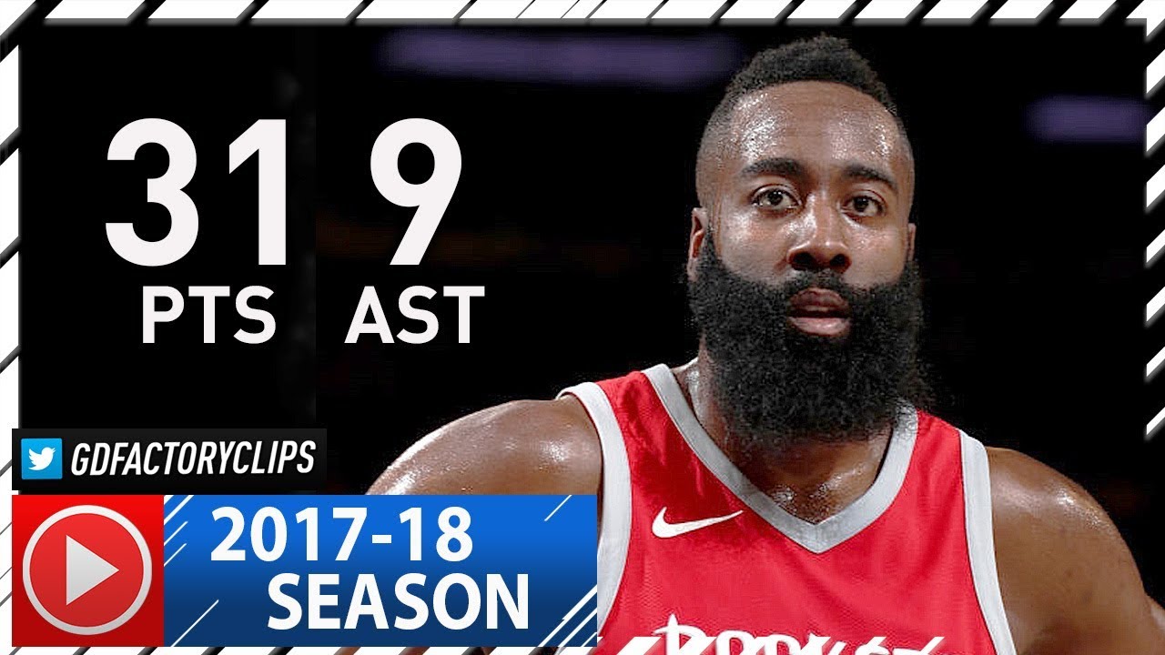 James Harden Full Highlights vs Knicks (2017.11.01) - 31 Pts, 9 Ast, TOO EASY!