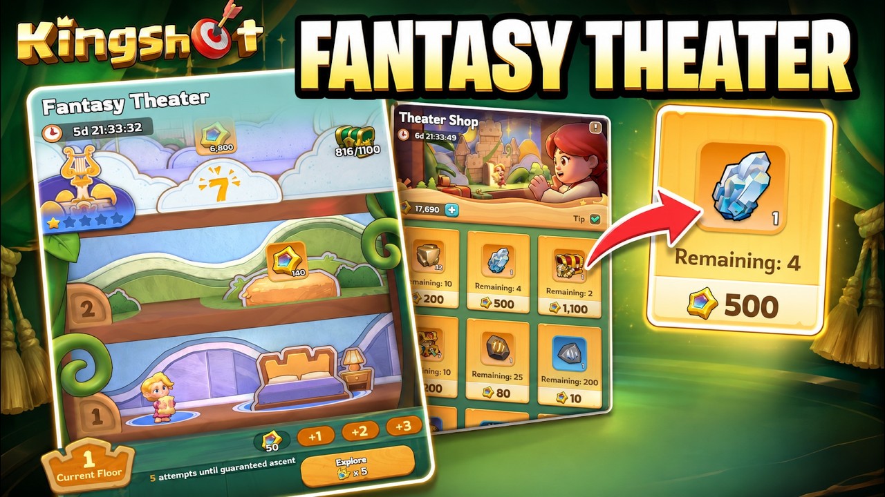 Kingshot Fantasy Theater Guide! Best Strategy & What to Buy