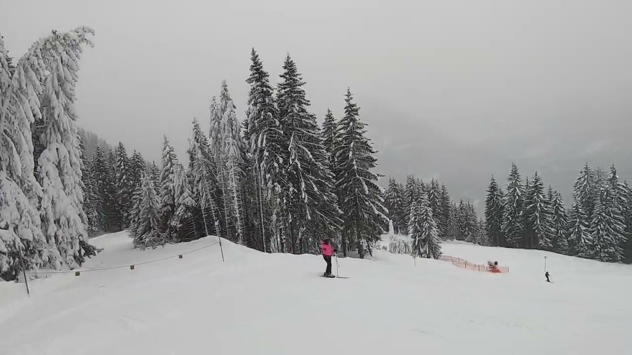 Zauchensee - piste 15 blue/blau - top half