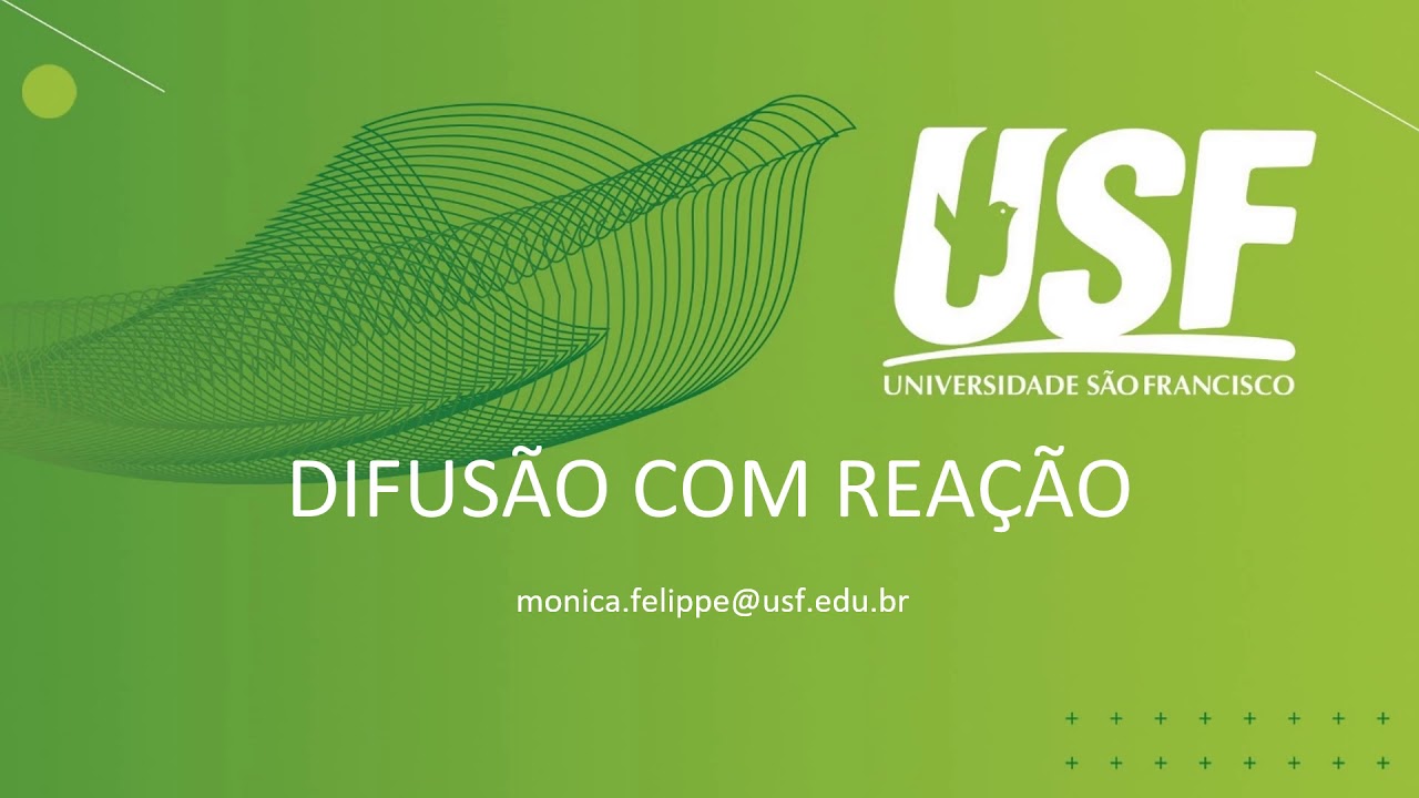 TCM Aula 10 Difusão com reação Parte 1
