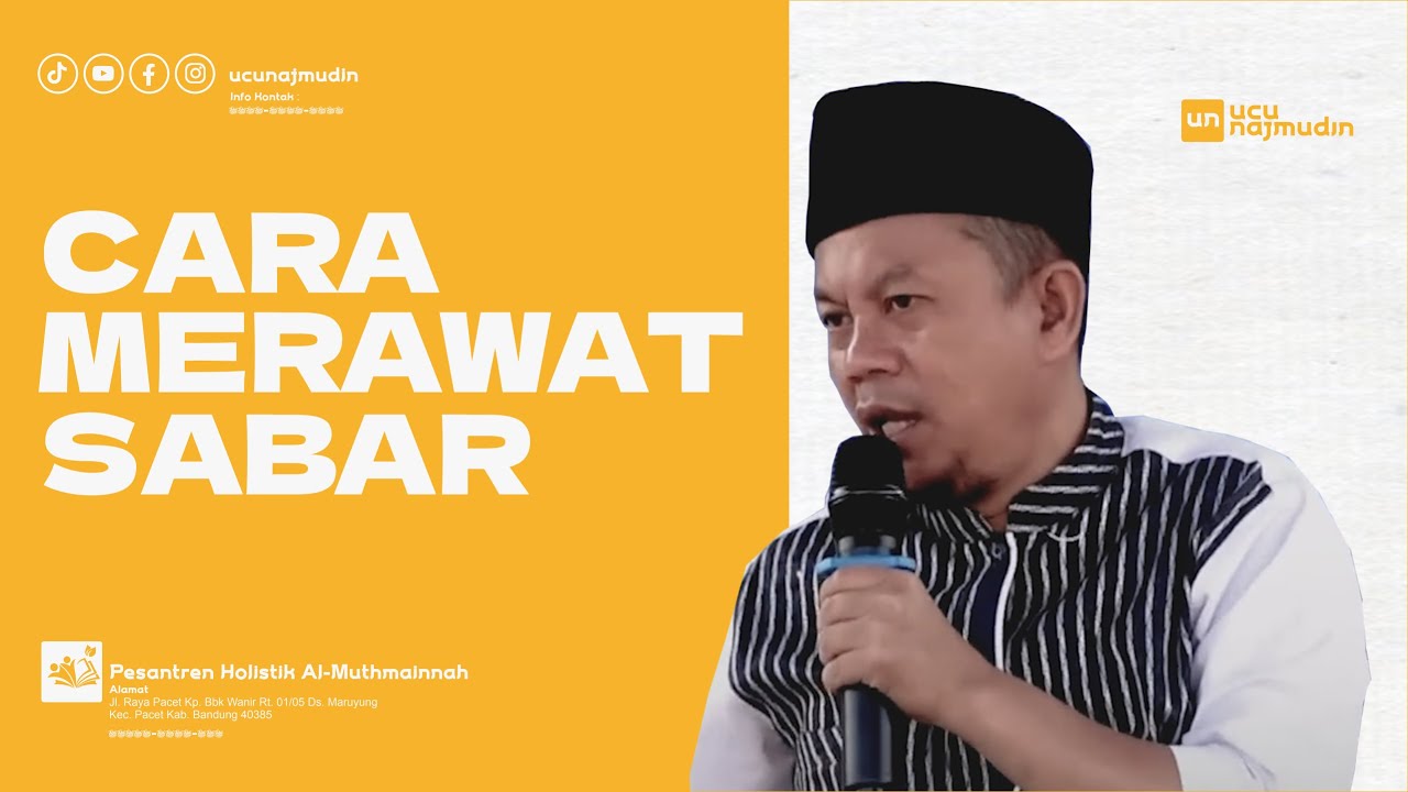 Ustadz Ucu Najmudin M.Pd | Tujuan Hidup Dan Jala Hidup Harus Jelas