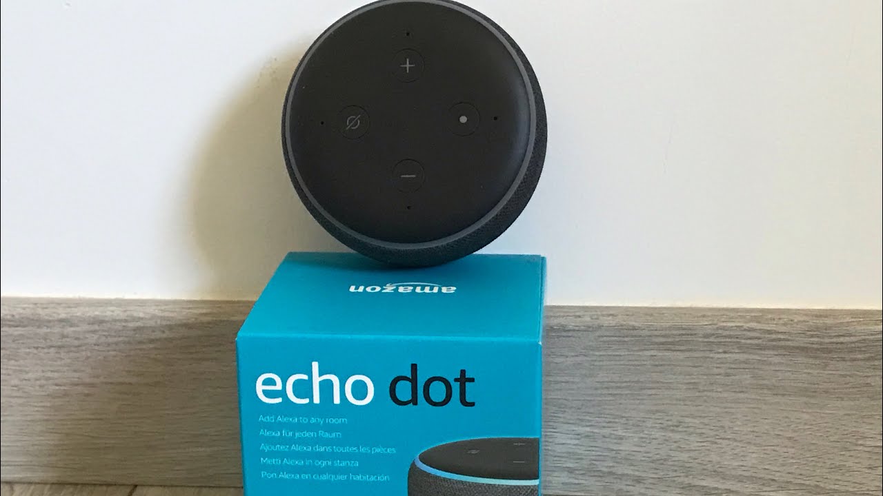 Pr&eacute;sentation du Echo Dot de Amazon