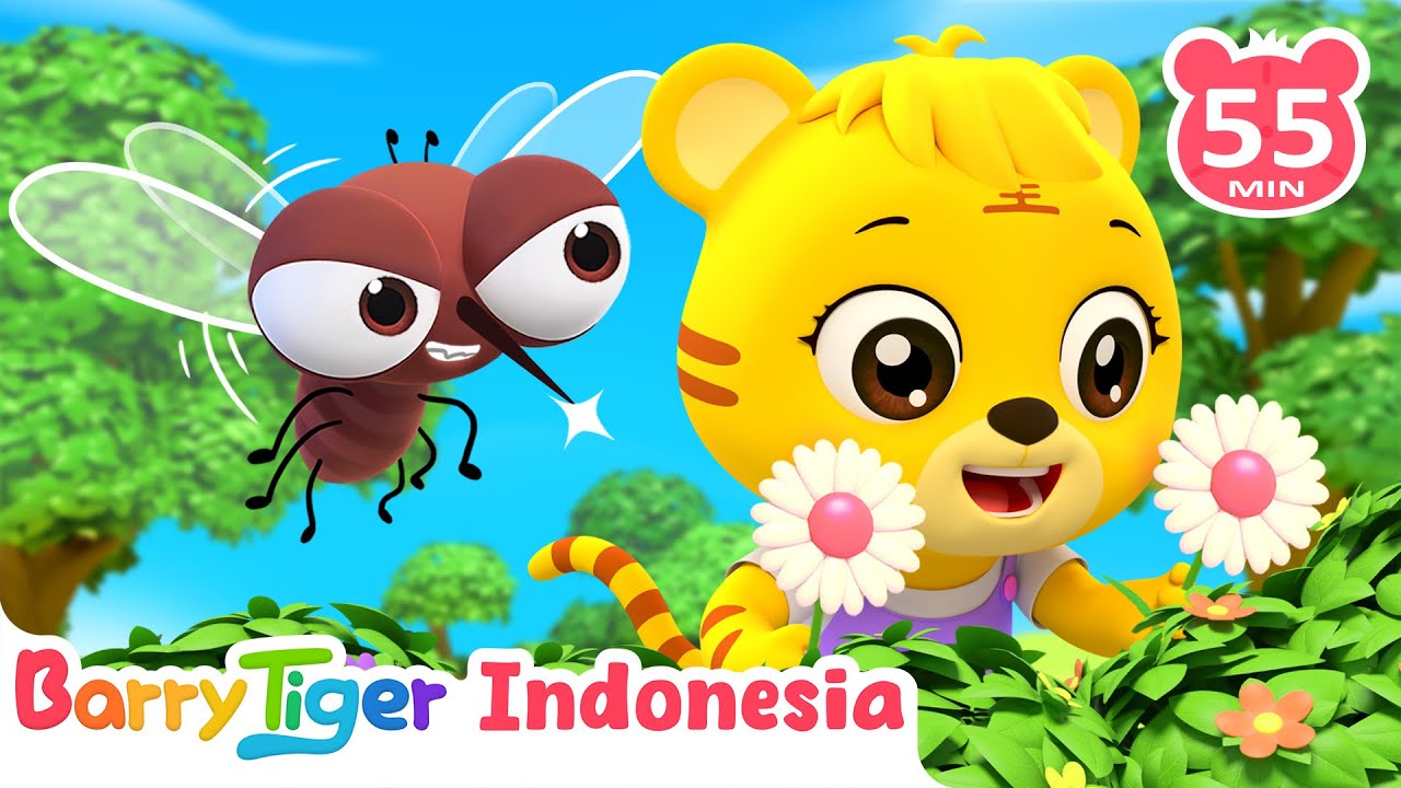 Nyamuk Pergi! 🎵 Lagu Anak Edukatif | Lagu Hewan & Lagu Anak | BarryTiger