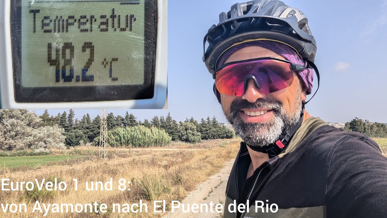 EuroVelo 1 und 8: von Ayamonte nach El Puente del Rio