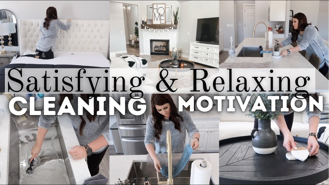 SATISFYING CLEAN WITH ME 2022 | NEW RELAXING CLEAN WITH ME | SATISFYING CLEANING SOUNDS ASMR