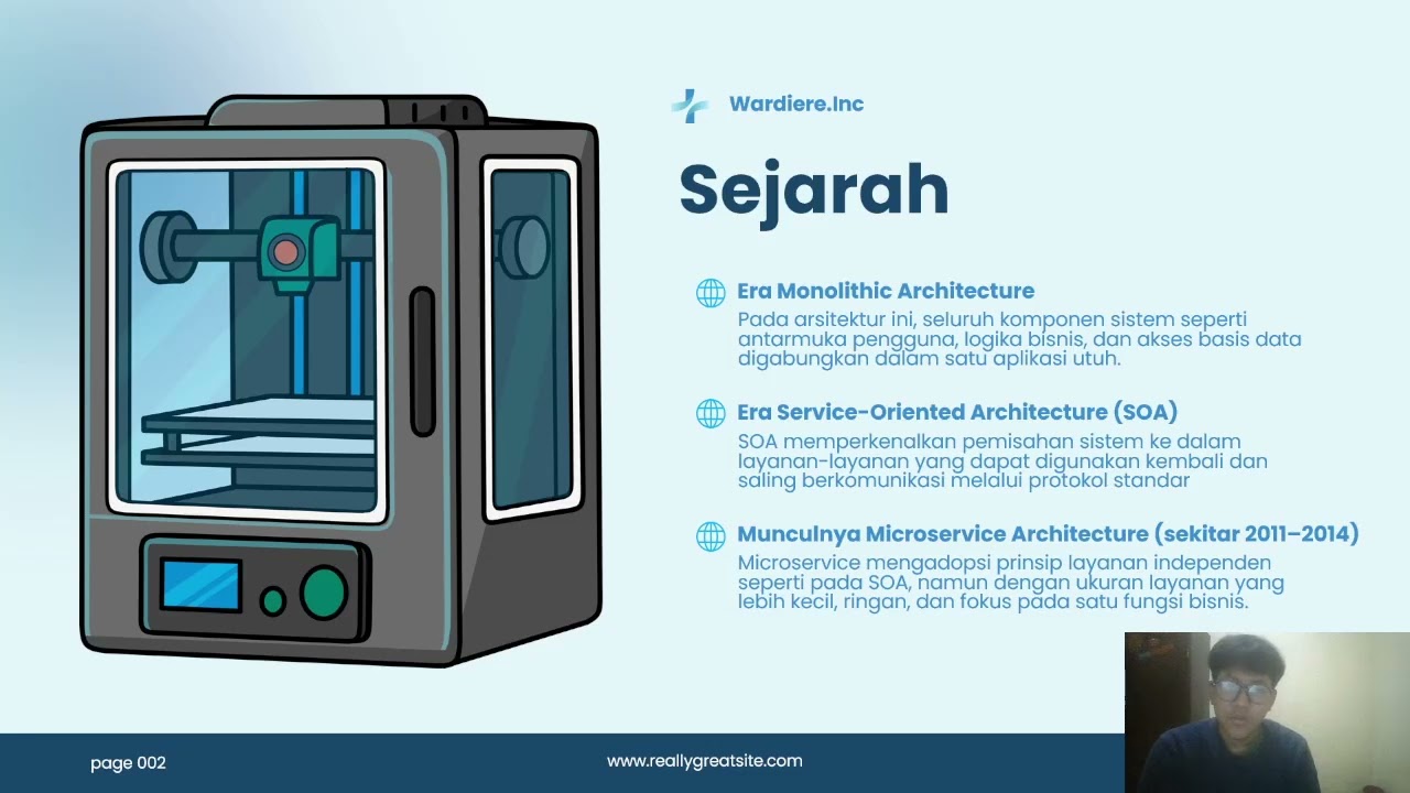Presentasi Materi Microservice Architecture (Pemodelan Perangkat Lunak)