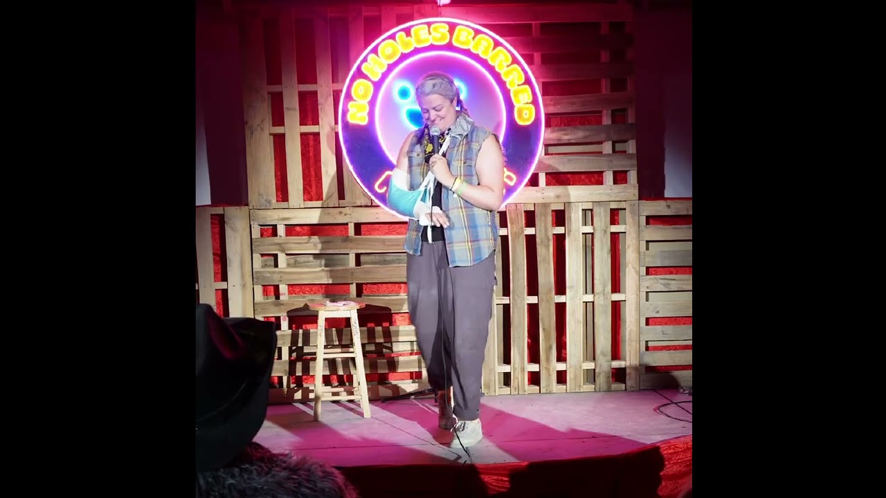 Comedian Breaks Arm then Breaks Down at Burning Man