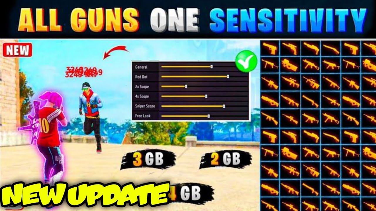 BEST SENSITIVITY TRICKS 👇AUTO HEADSHOTS😱 IN GAME✅ BOSS OF BATTLES FF💯