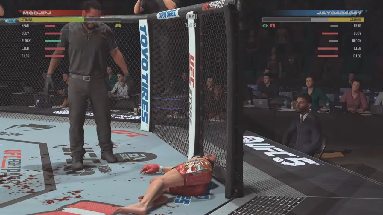 Best ko championship fight Ufc5