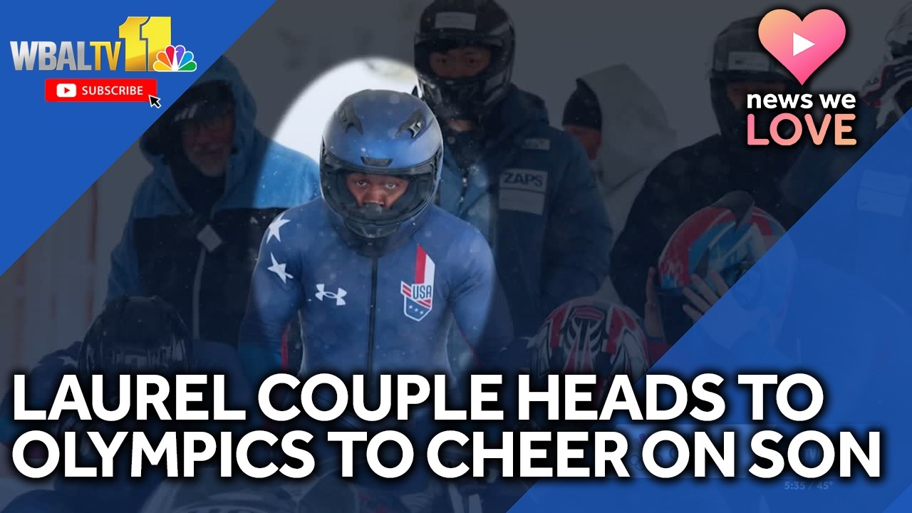 'It's so surreal': Couple heads to Olympics to watch son compete