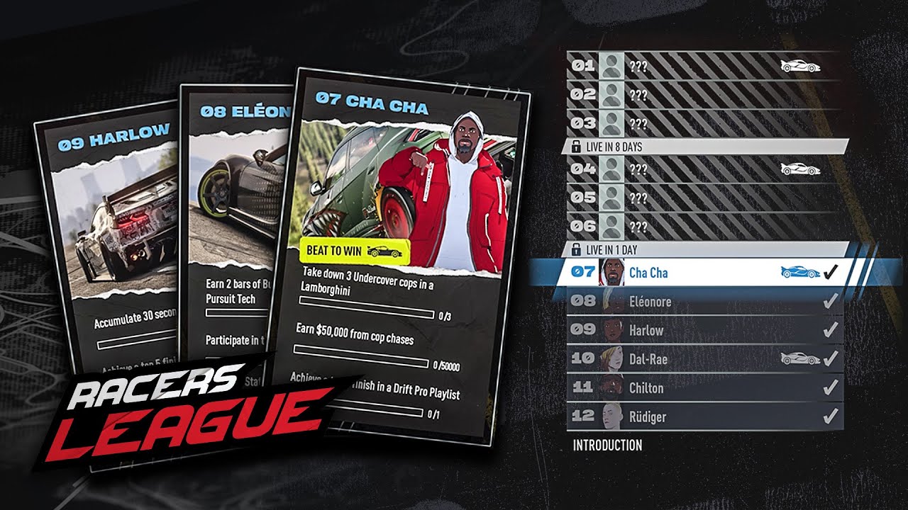 NFS Unbound - Racers League (Round 2)