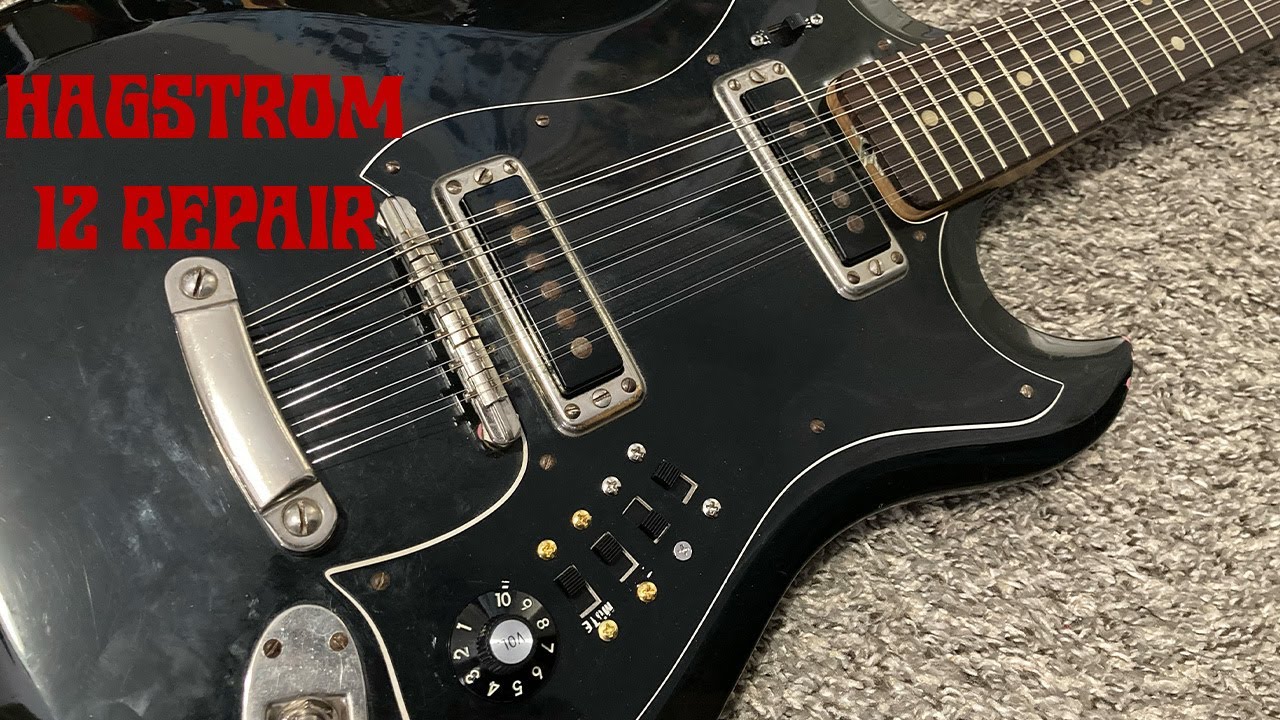 1966 Hagstrom 12 string electronic repair