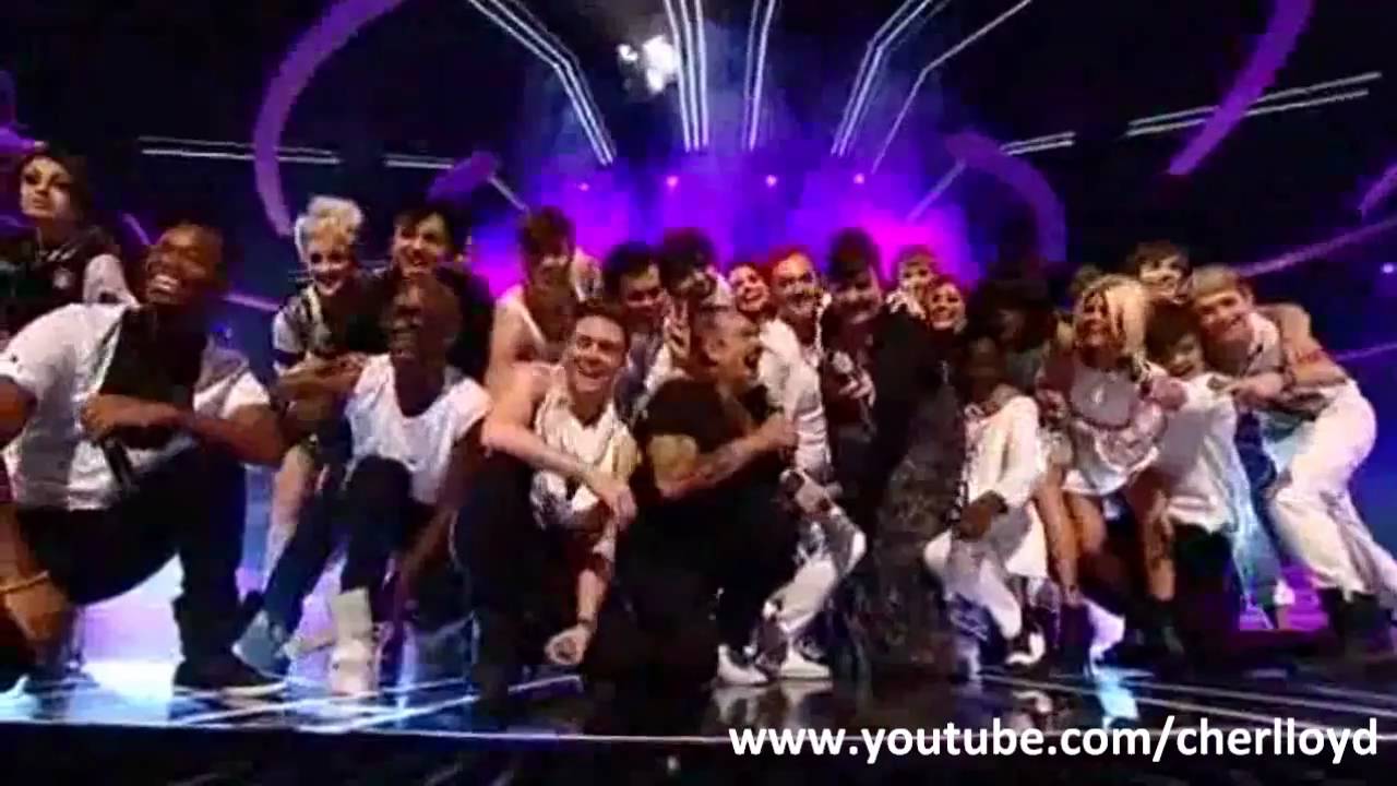X Factor Final 16 perform 