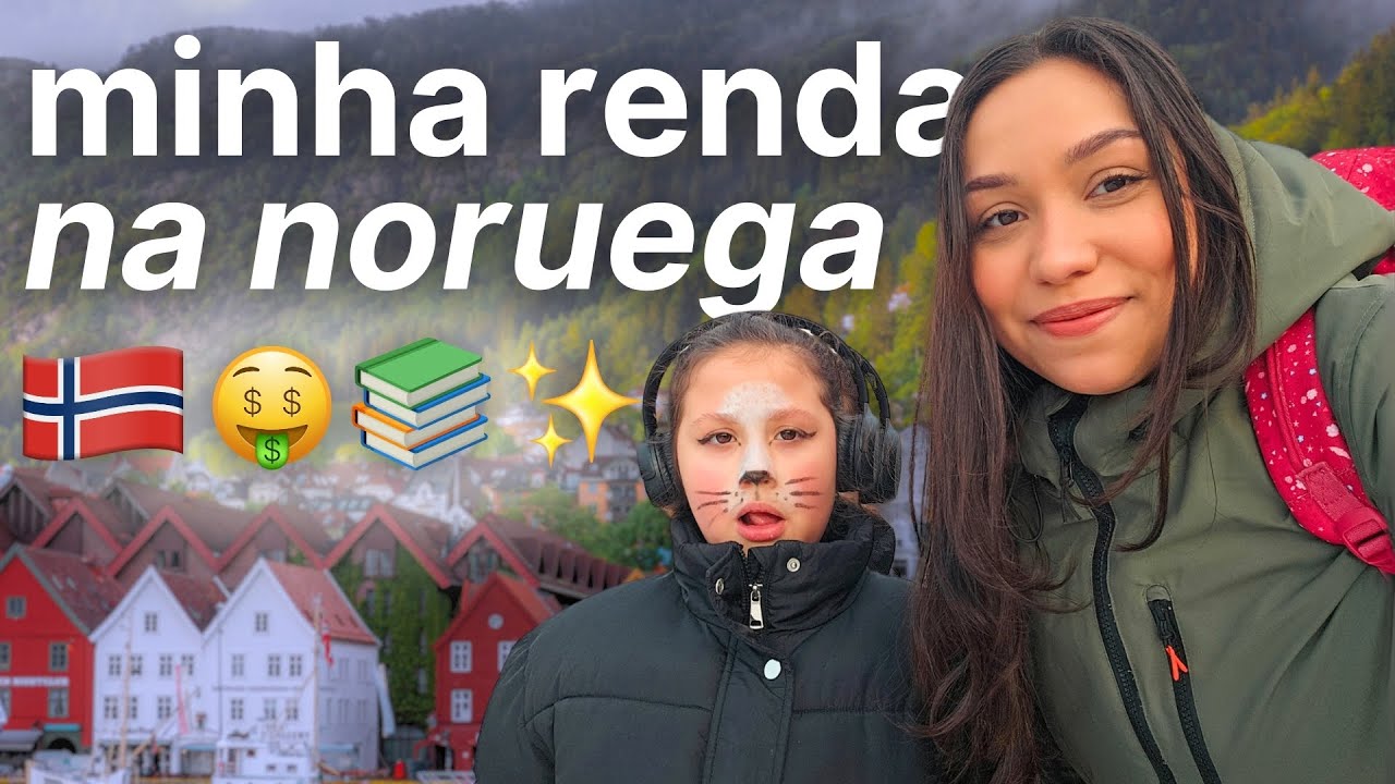 Como Eu Me Sustento na Noruega Sem Trabalho Fixo e Estudando ►006 \\  Vida na Noruega 🇧🇷🇳🇴