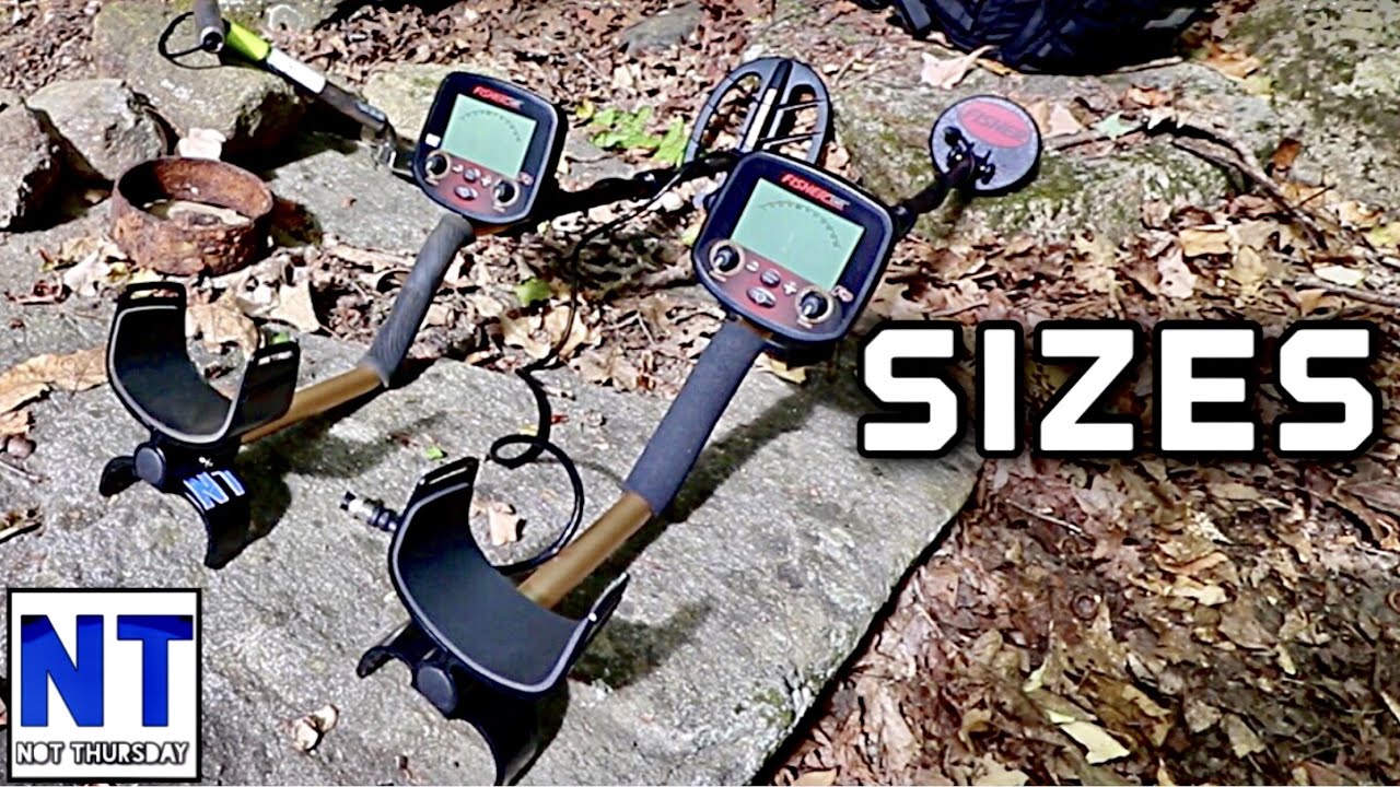 huge results switching out metal detector coils working the iron at a cellar hole
