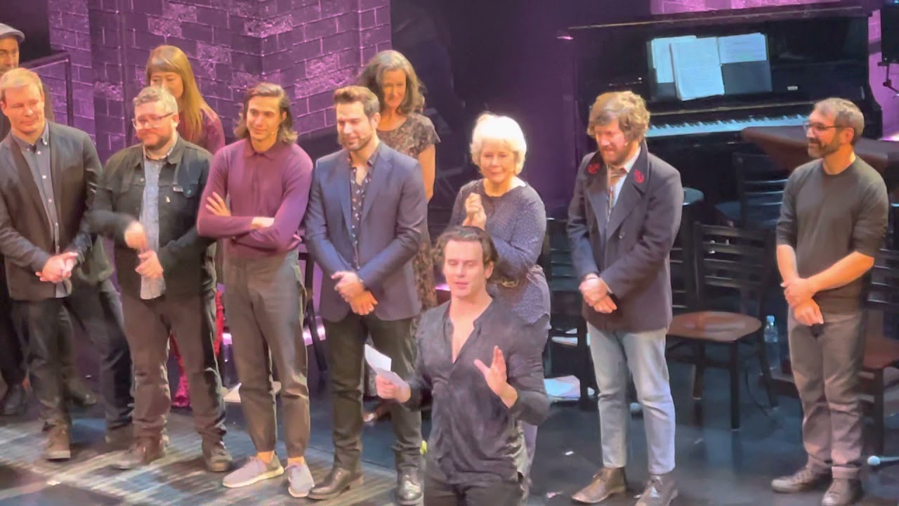 Spring Awakening Reunion Concert 11/15/21 Jonathan Groff post-show speech