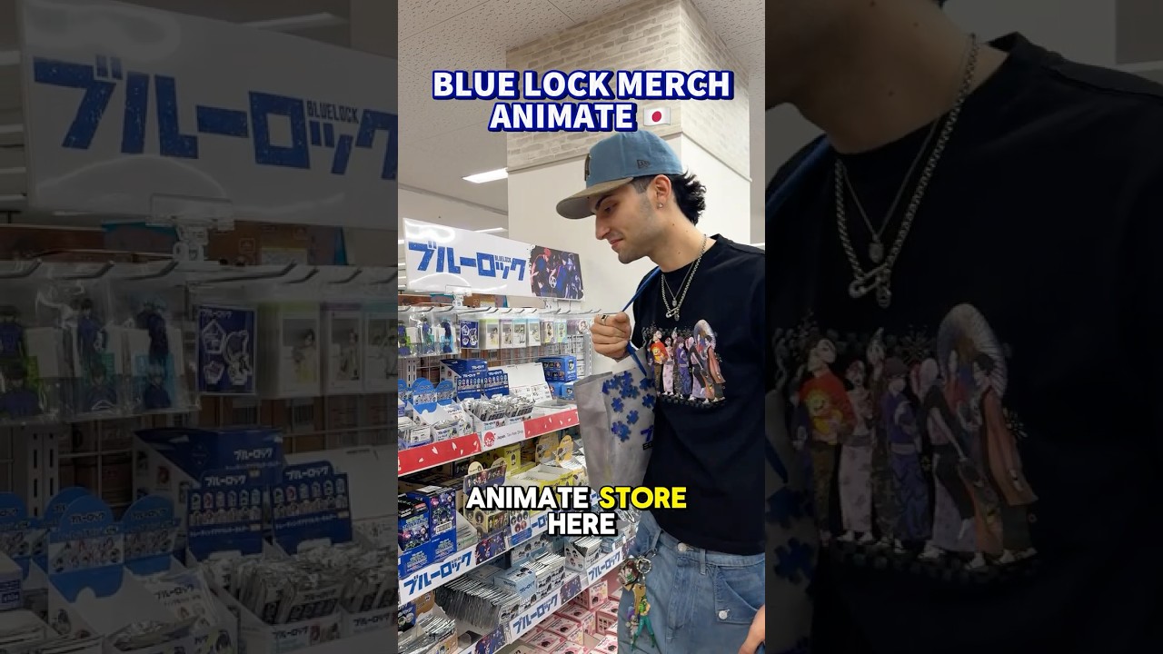 BLUE LOCK MERCH STORE IN JAPAN! #bluelock