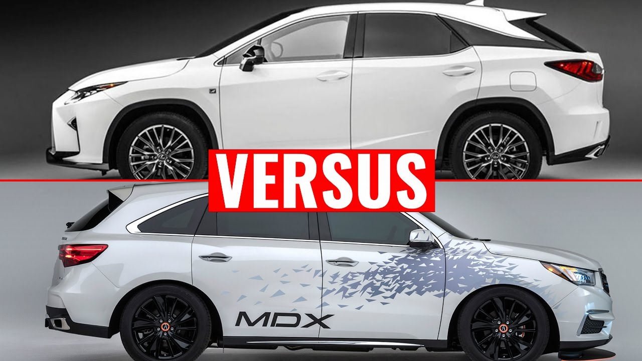 [2016] Lexus RX vs Acura MDX Comparison