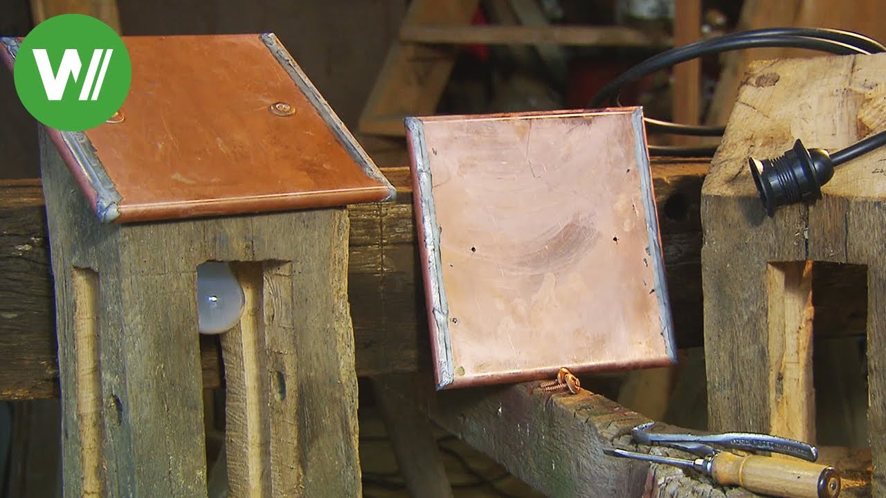 Gartenleuchten selbst machen - Aus altem was Neues