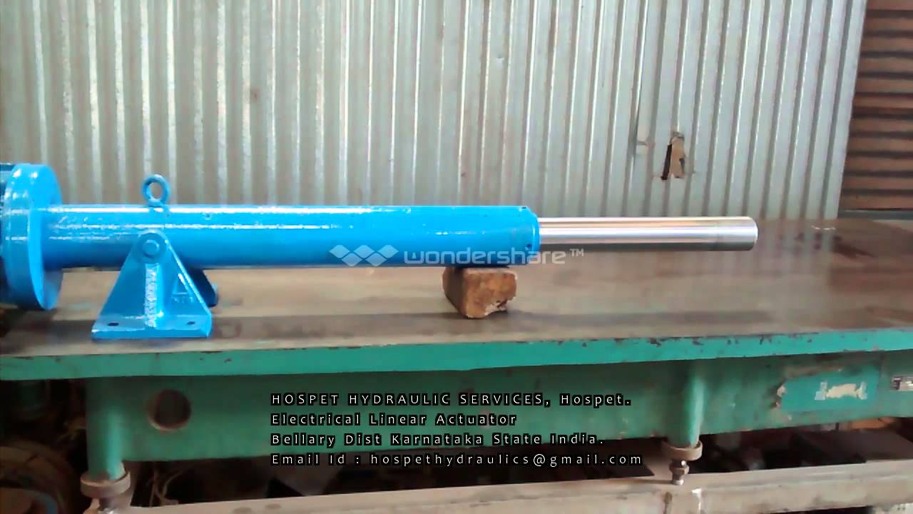 Hospet Hydraulic Services Electrical Linear Actuator