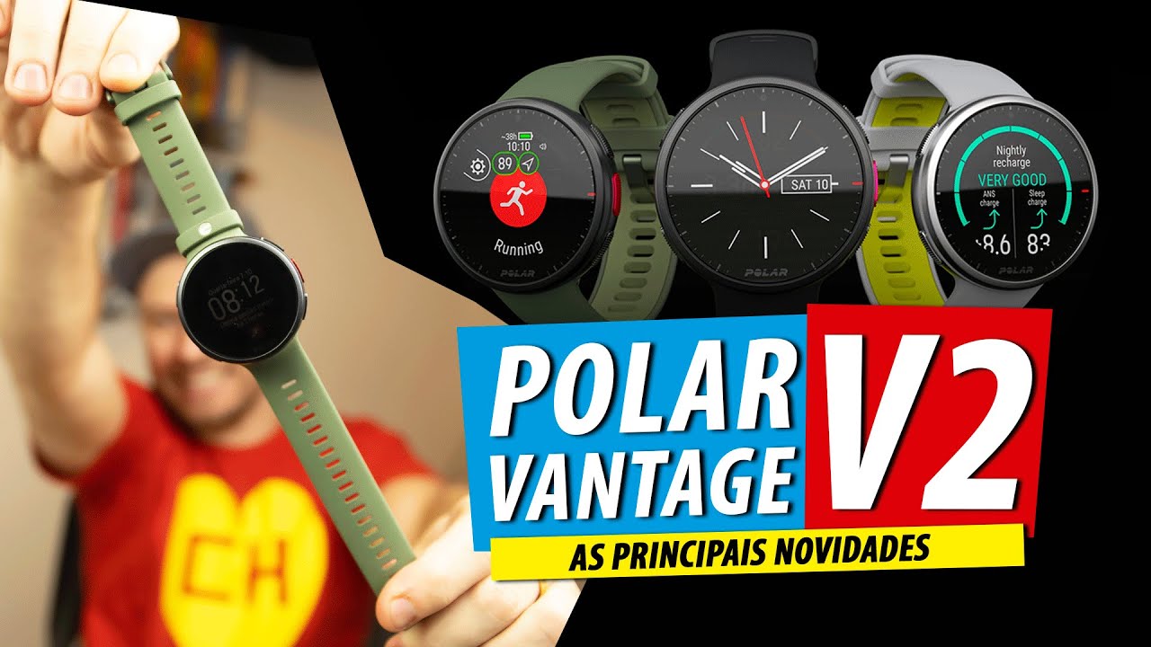🏃 POLAR VANTAGE V2 ⌚  - As Principais Novidades.