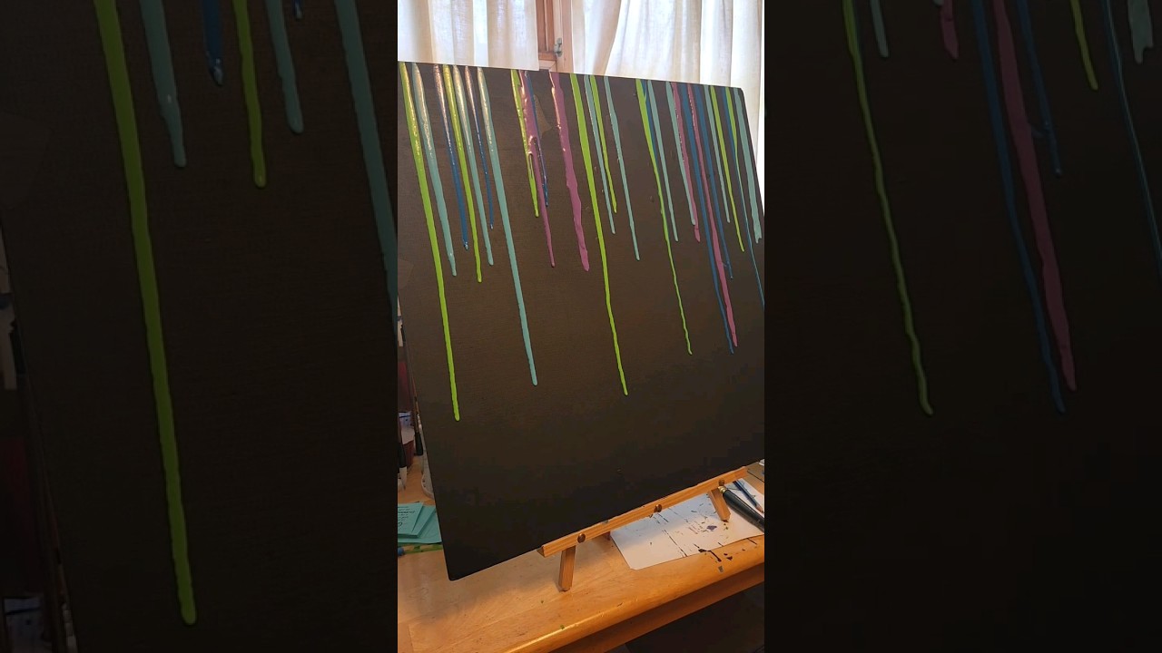 Drip Art Background #art #paint