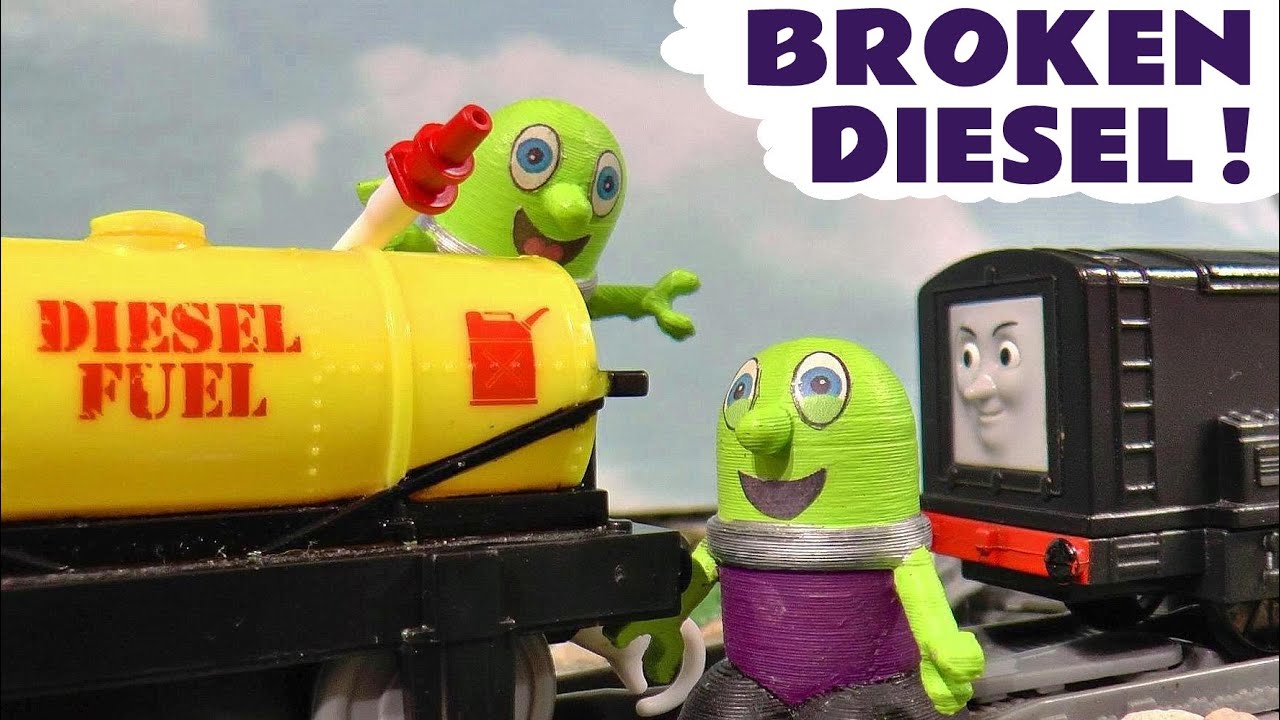 Can the Funlings Mend Thomas And Friends Diesel ?