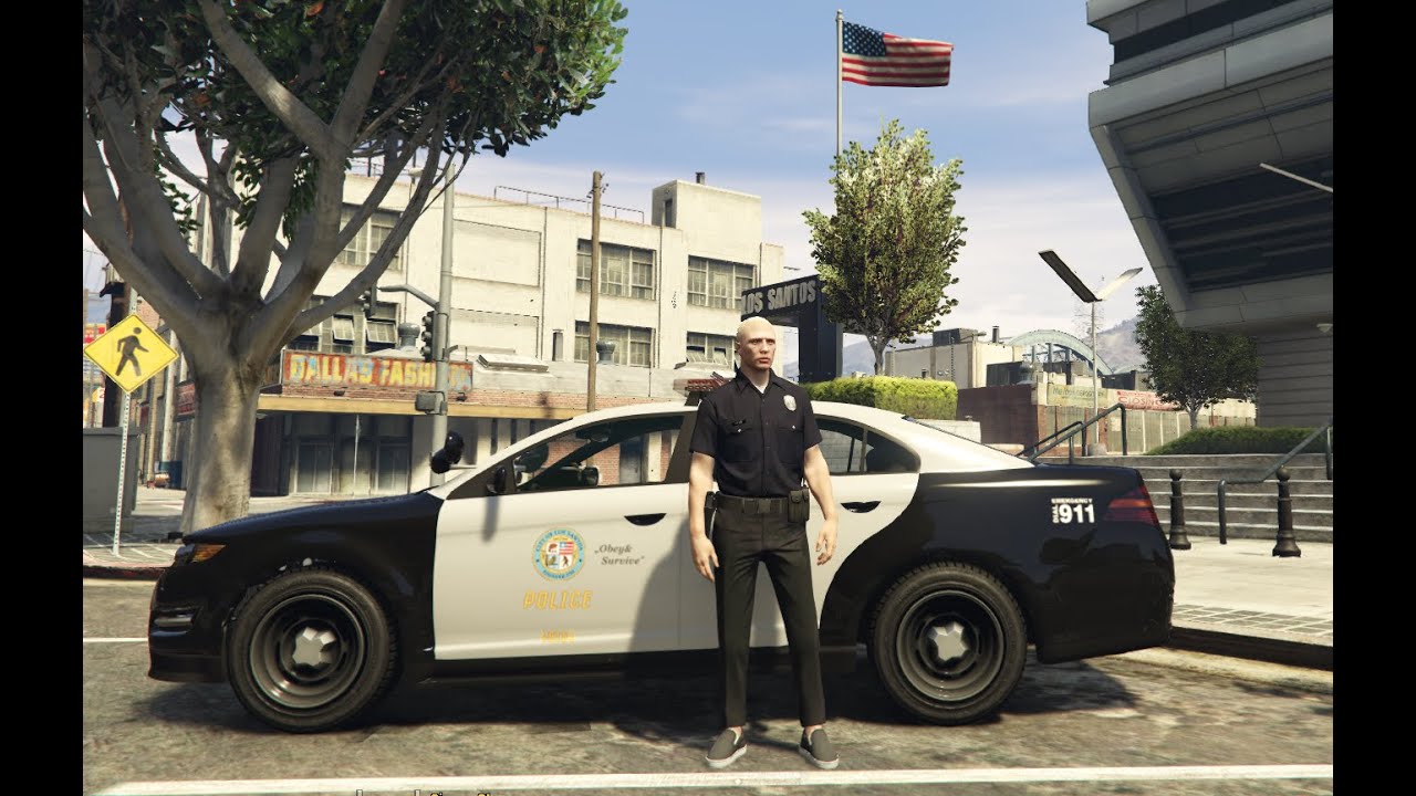Grim Reaper Los Santos PD Criminal gets away with help from his friends. 