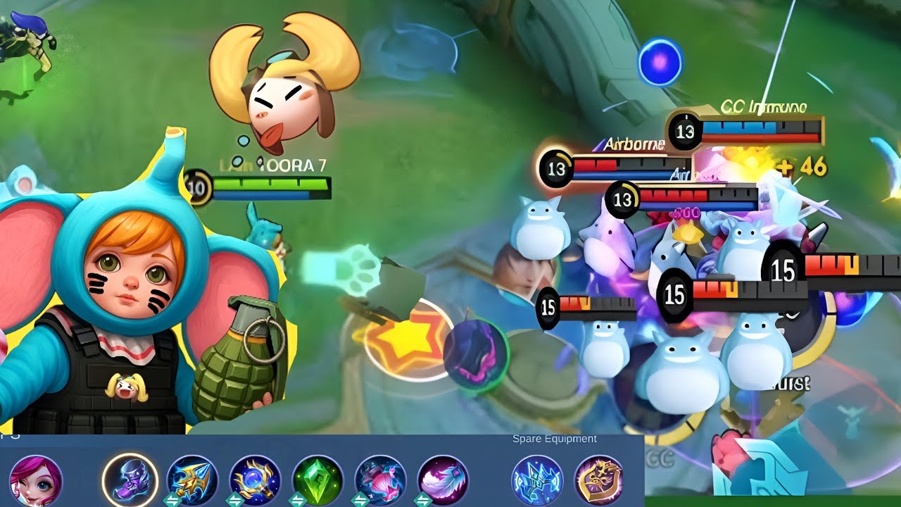 Nana Gone Crazy 😂 | Attack Speed + Damage Build | Funny Moments MLBB