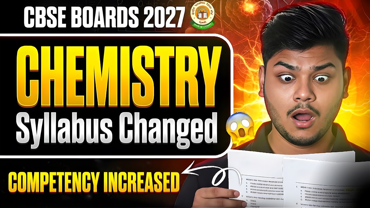 Class 12 Chemistry New Syllabus 2026-27 | CBSE New Syllabus 2027 | All Chapters | Cbse Latest News