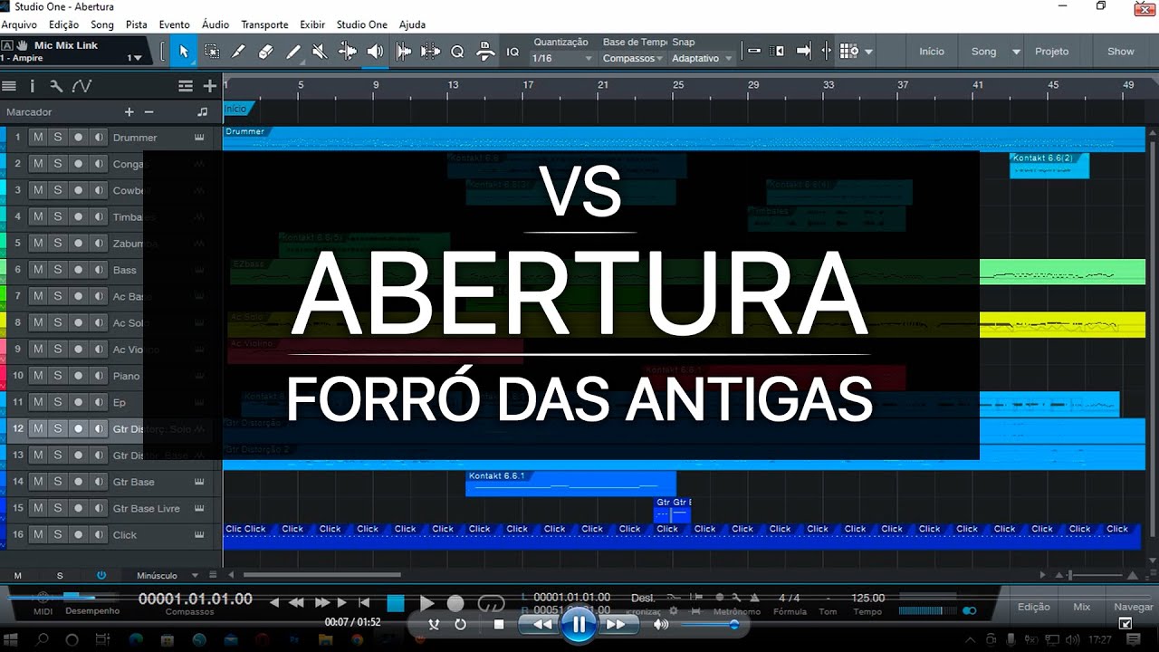 VS | ABERTURA - Forró das Antigas (Multipista)