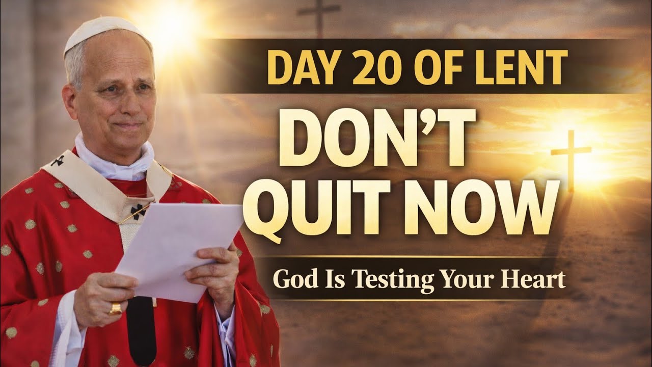 Day 20 of Lent Prayer: Don&rsquo;t Give Up Now | God Is Purifying Your Heart