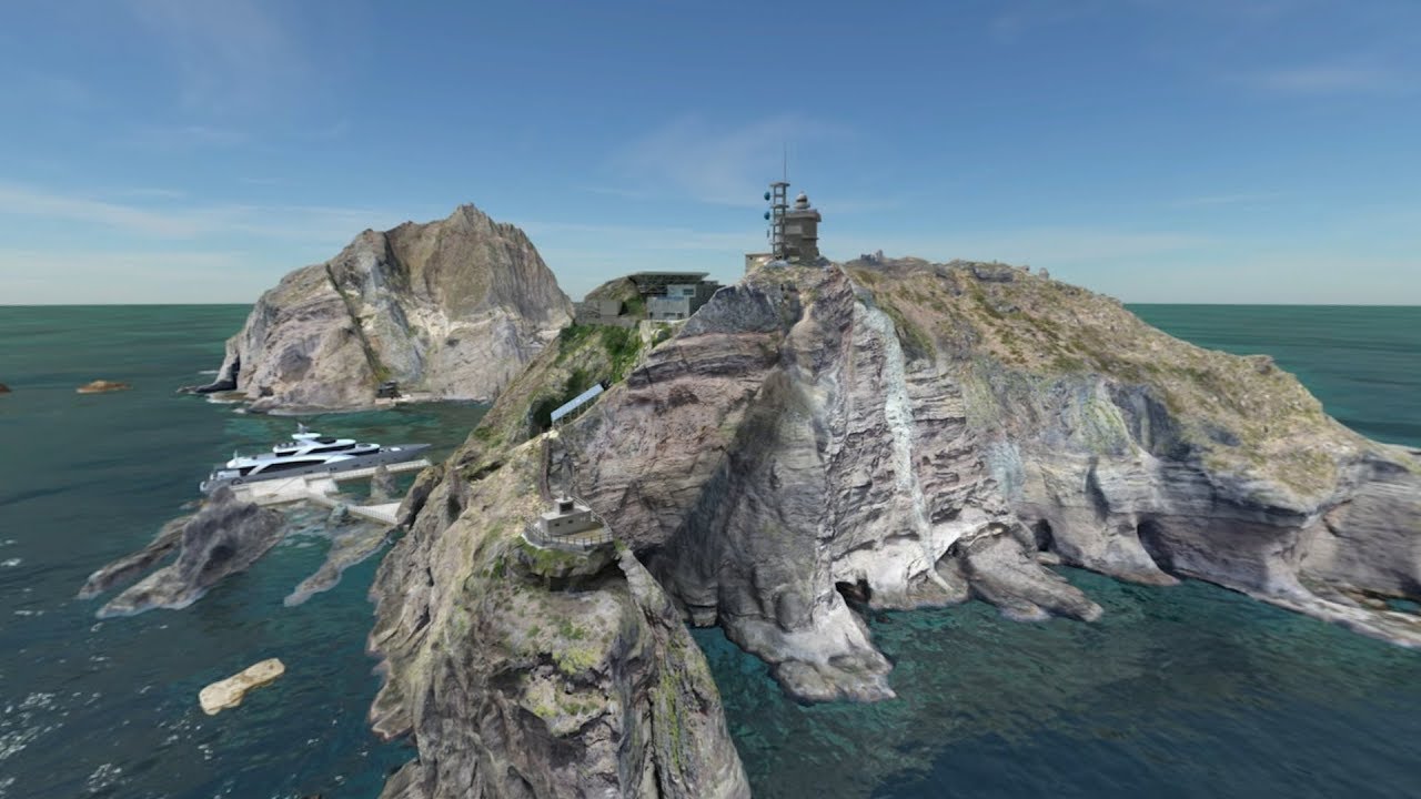 독도 3차원 가상체험  360 VR 8k