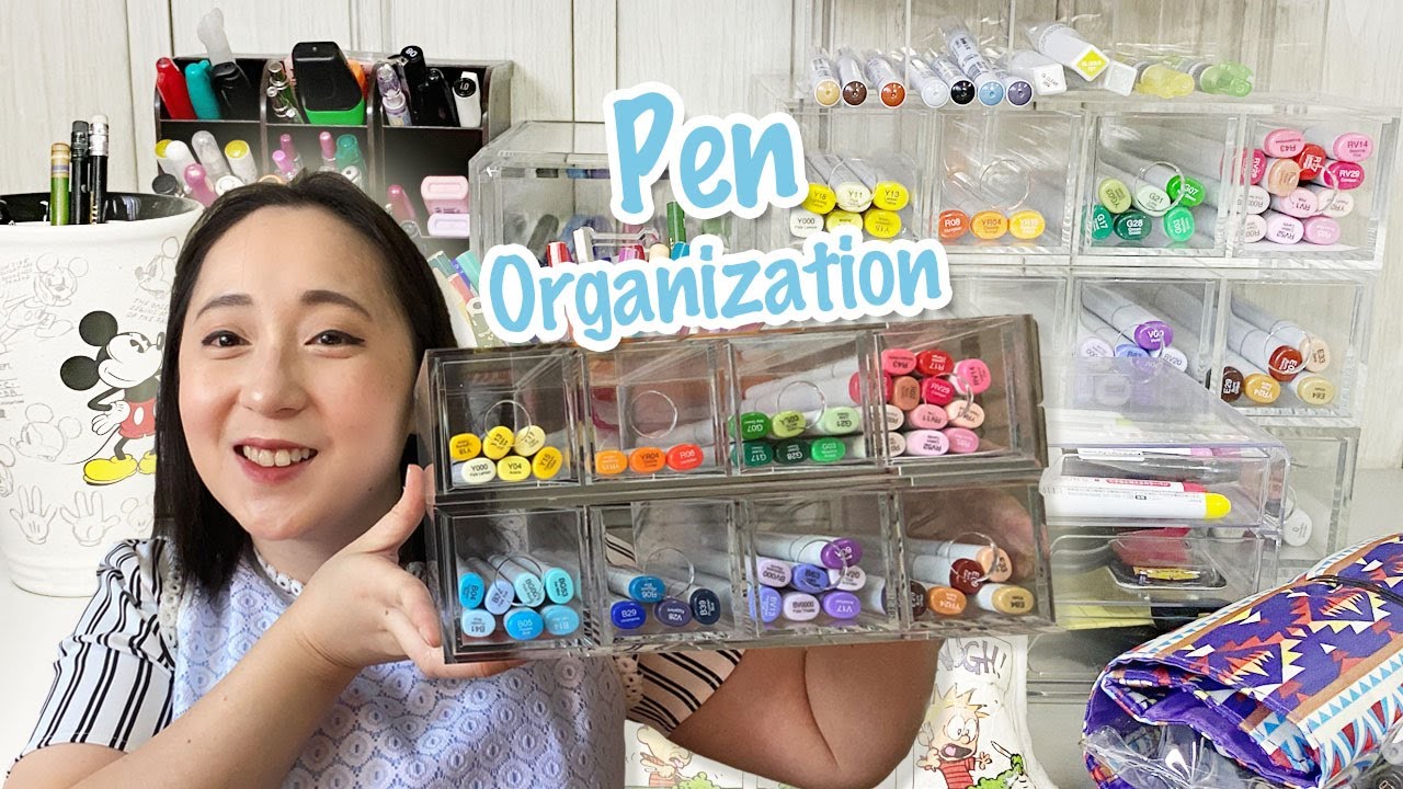 9 Pen & Markers Organization Ideas